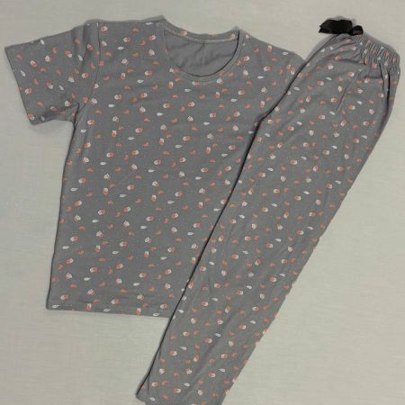 ست تی شرت و شلوار پنبه لاکرا